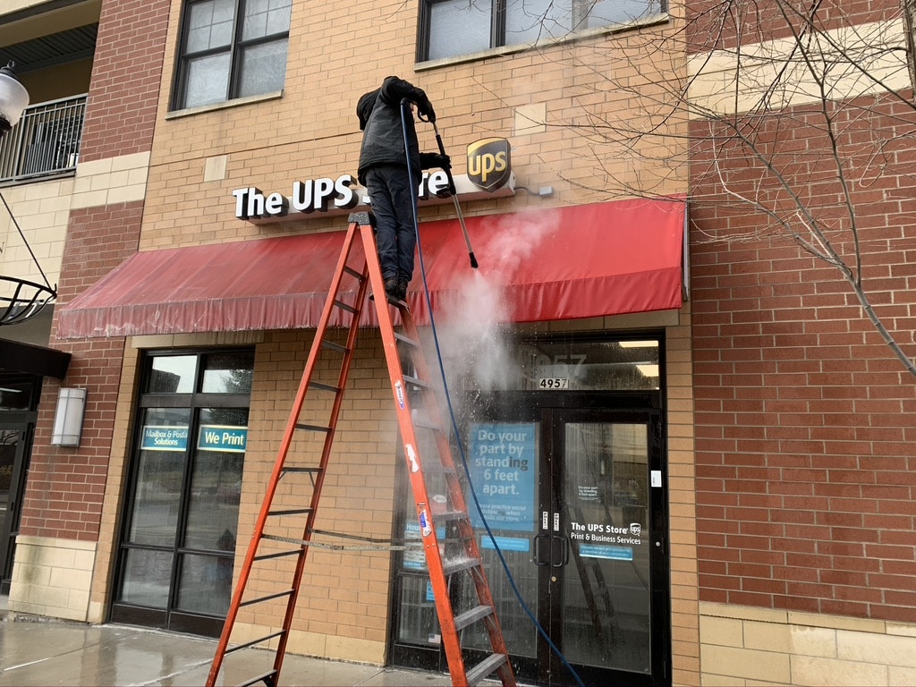 Awning Power Washing Chicago